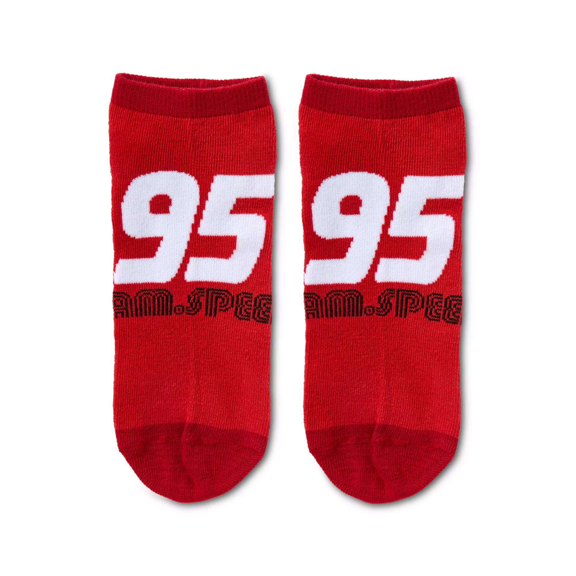 Multi-Pack Lightning McQueen Ankle Socks - 5 Pair at Spencer's
