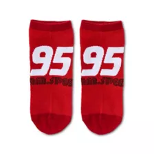 Lightning McQueen No Show Socks - 5 Pack at Spencer's