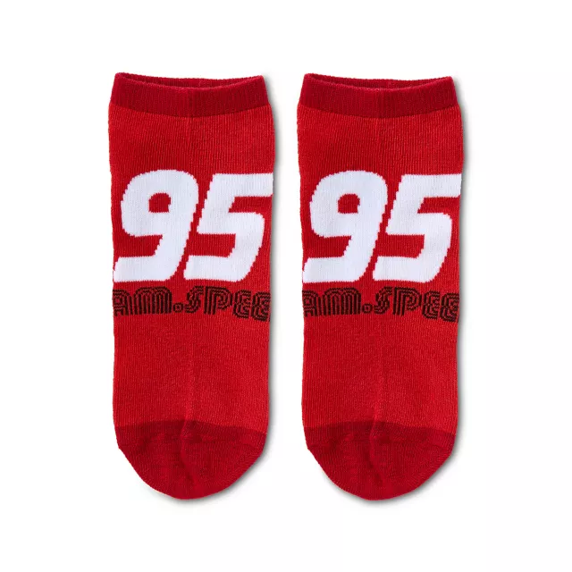 Lightning McQueen No Show Socks - 5 Pack at Spencer's