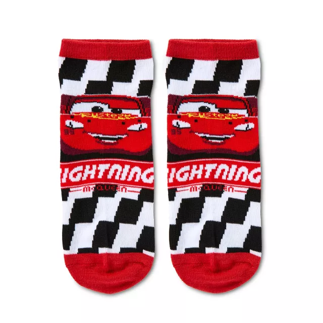 Lightning McQueen No Show Socks - 5 Pack at Spencer's