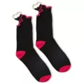 Heart Hardware Ruffle Crew Socks at Spencer's
