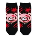 Fuzzy Gloomy Bear Socks - 3 Pair at Spencer's