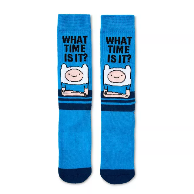 Finn the Human Crew Socks 2 Pair - Adventure Time at Spencer's