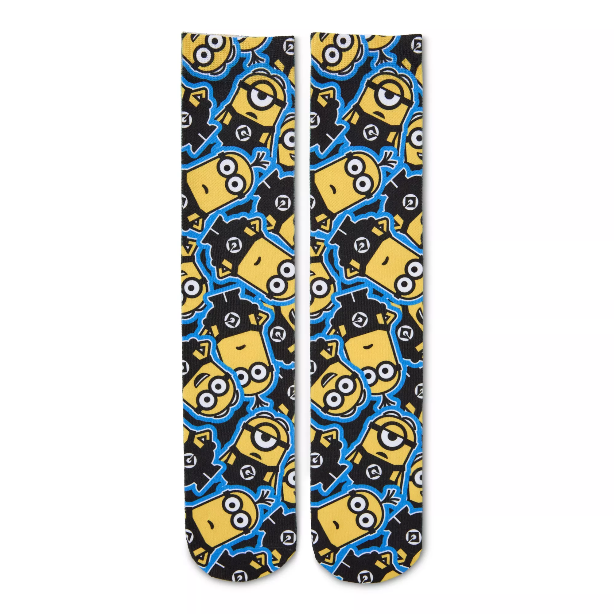 Minions Crew Socks - 2 Pack at Spencer's