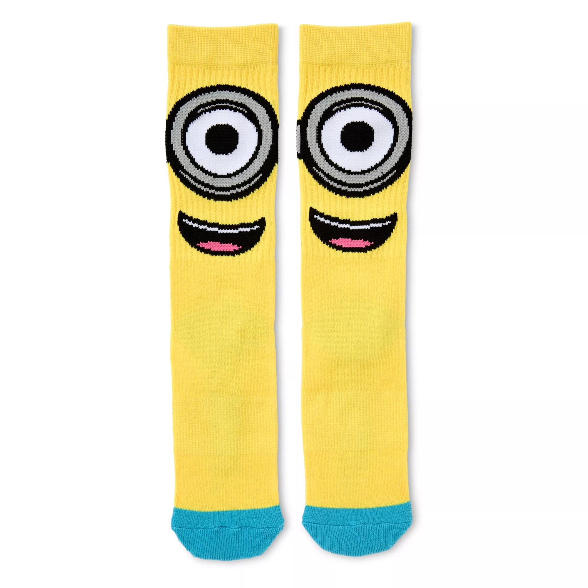 Minions Crew Socks - 2 Pack at Spencer's