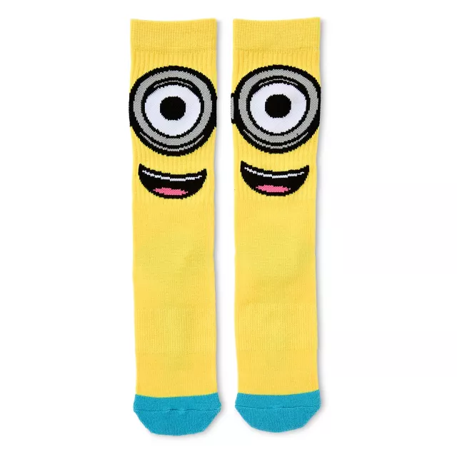 Minions Crew Socks - 2 Pack at Spencer's