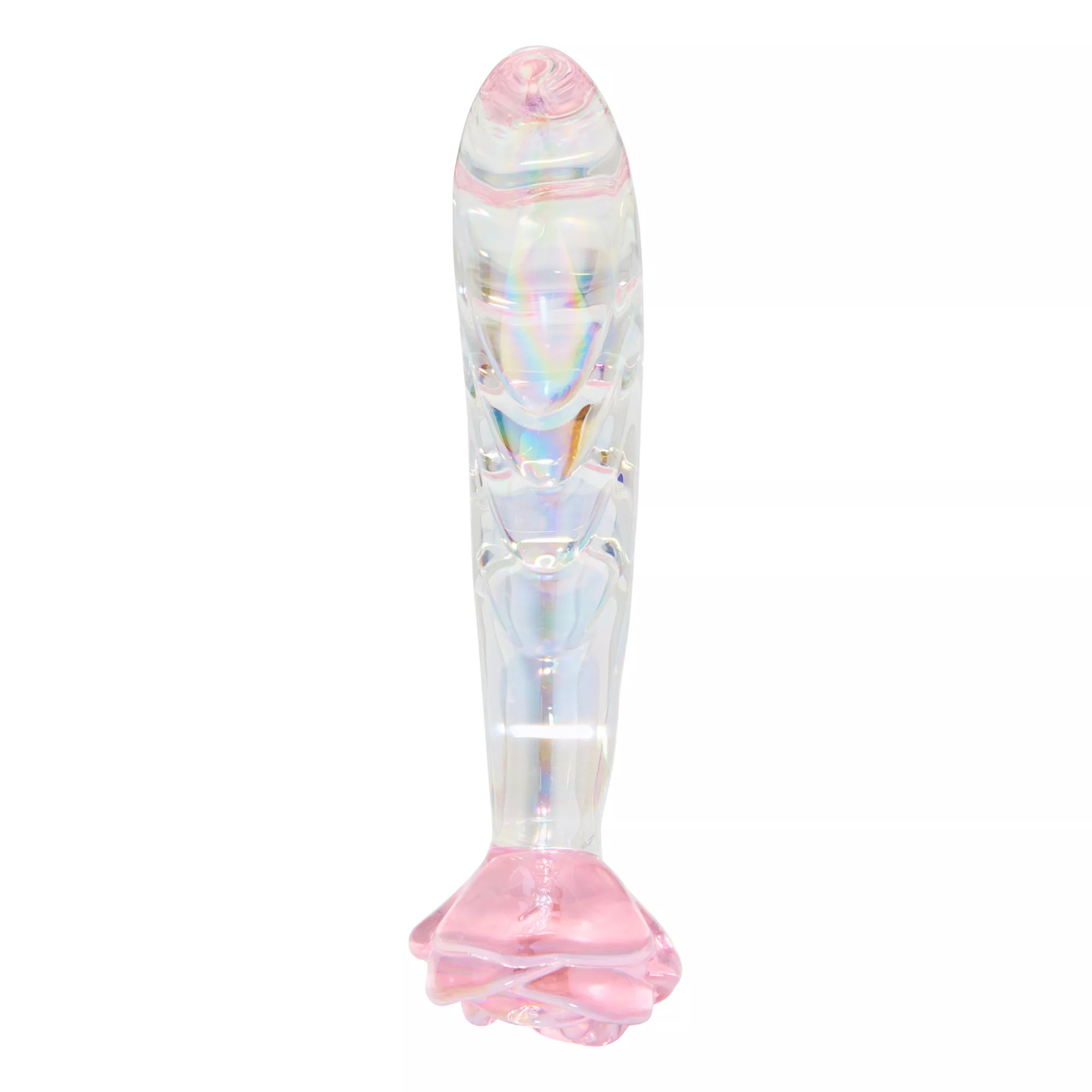 Hott Love Floral Fantasy Glass Butt Plug at Spencer's