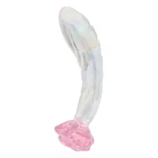 Hott Love Floral Fantasy Glass Butt Plug at Spencer's