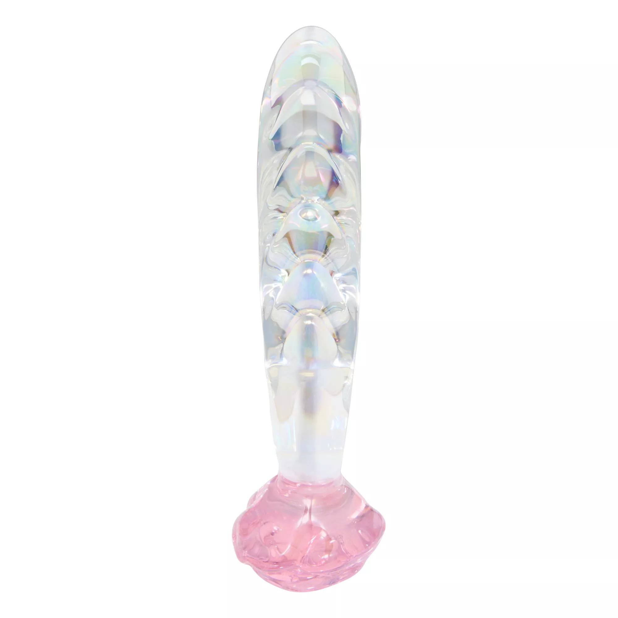 Hott Love Floral Fantasy Glass Butt Plug at Spencer's