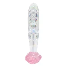 Hott Love Floral Fantasy Glass Butt Plug at Spencer's