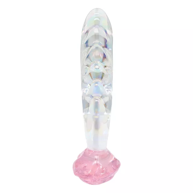 Hott Love Floral Fantasy Glass Butt Plug at Spencer's
