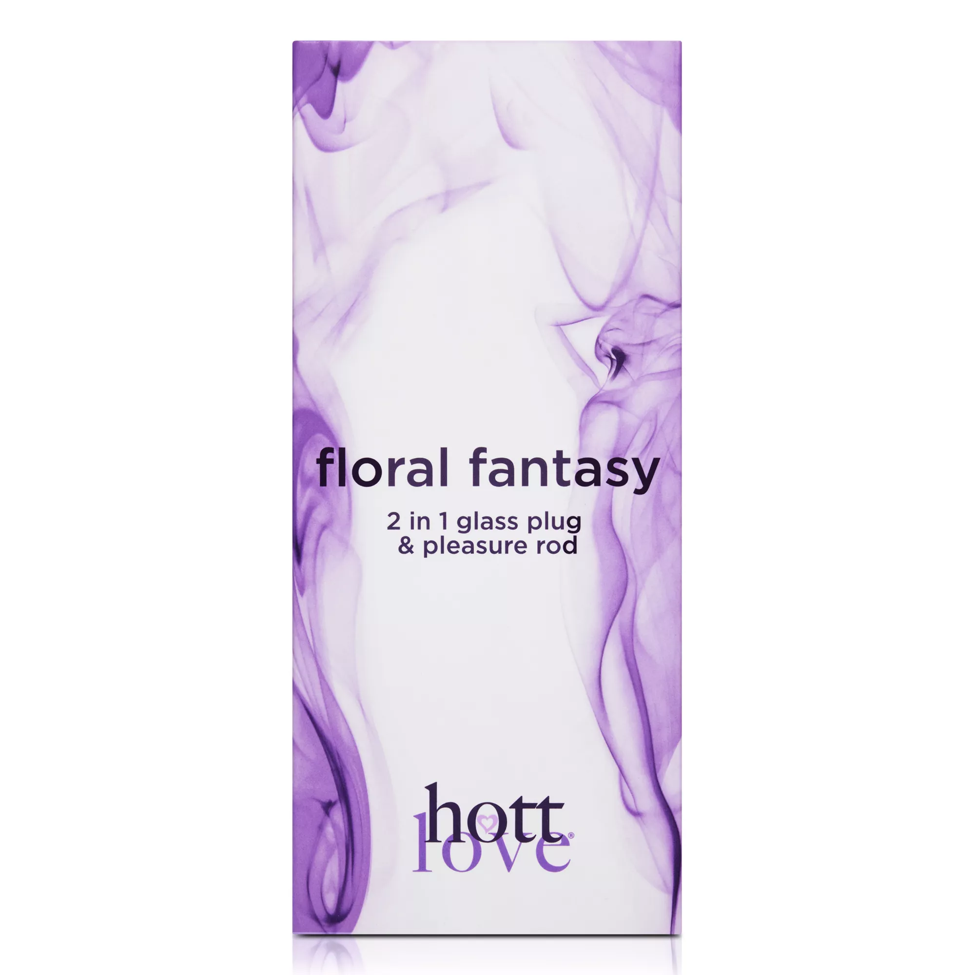 Hott Love Floral Fantasy Glass Butt Plug at Spencer's