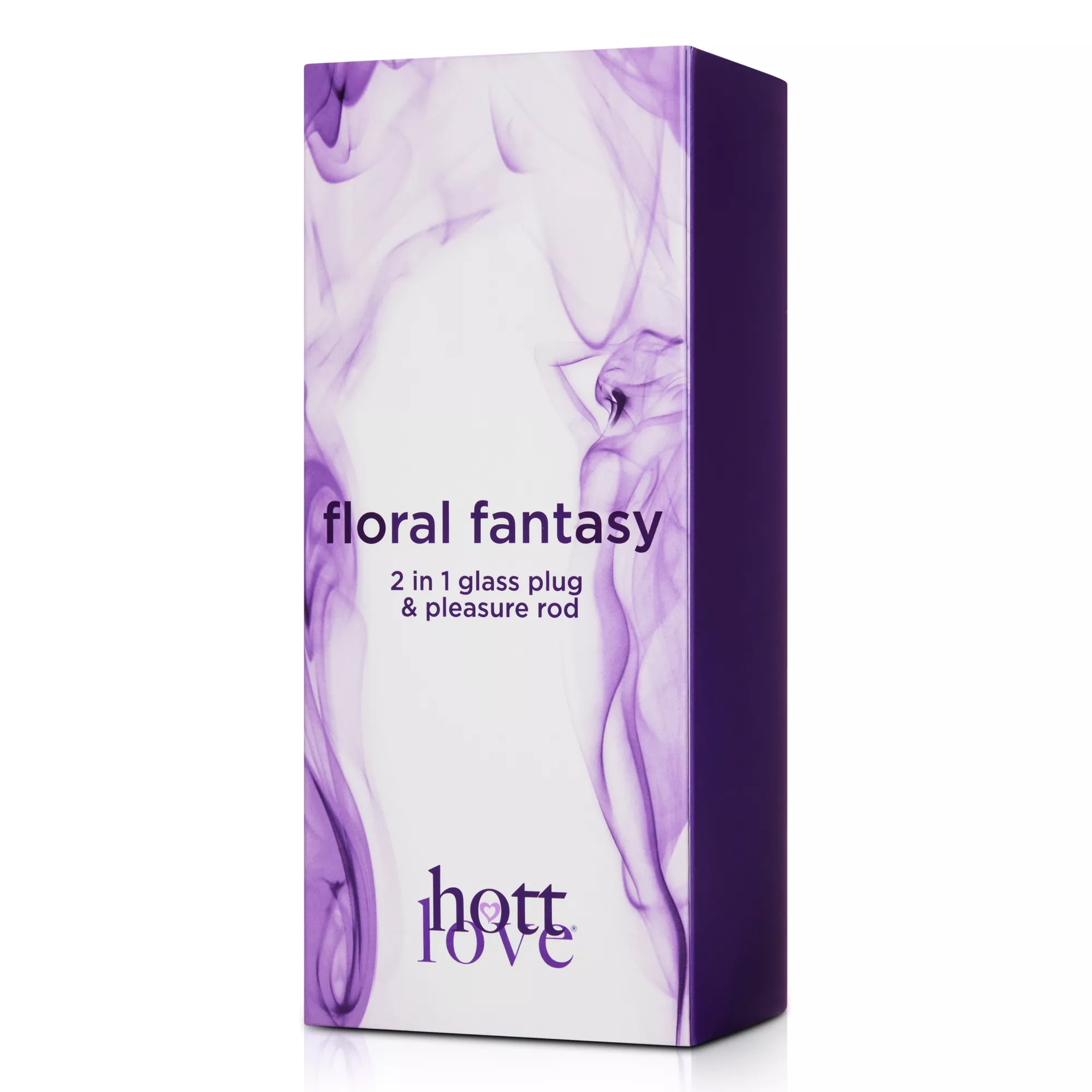 Hott Love Floral Fantasy Glass Butt Plug at Spencer's