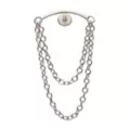 Threadless Helix Double Chain Earring - 18 Gauge at Spencer's