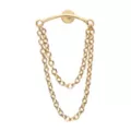 Goldtone Chain Dangle Cartilage Earring - 18 Gauge at Spencer's