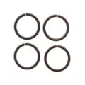 Multi-Pack Black Seamless Septum Rings 4 Pack - 16 Gauge at Spencer's