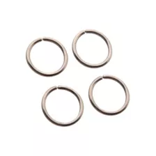 Multi-Pack Silvertone Seamless Hoop Nose Rings 4 Pack - 16 Gauge at Spencer's