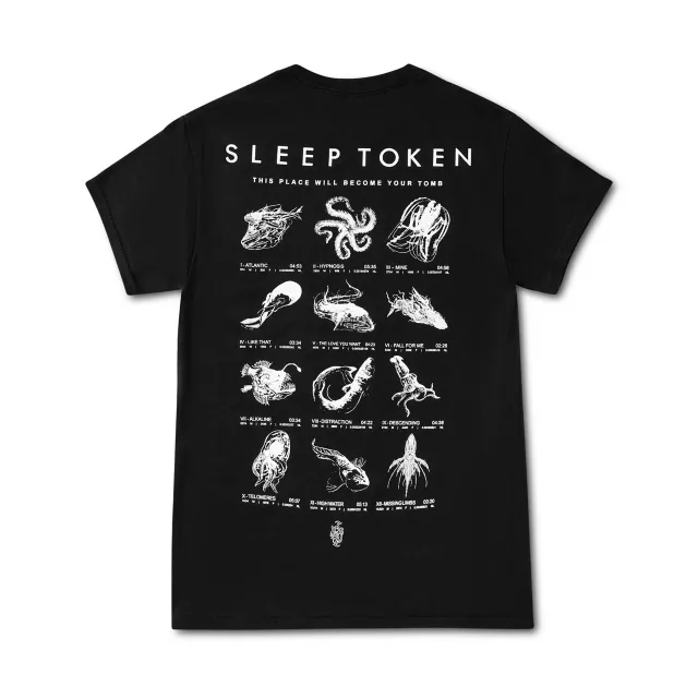 This Place Will Become Your Tomb T Shirt - Sleep Token at Spencer's