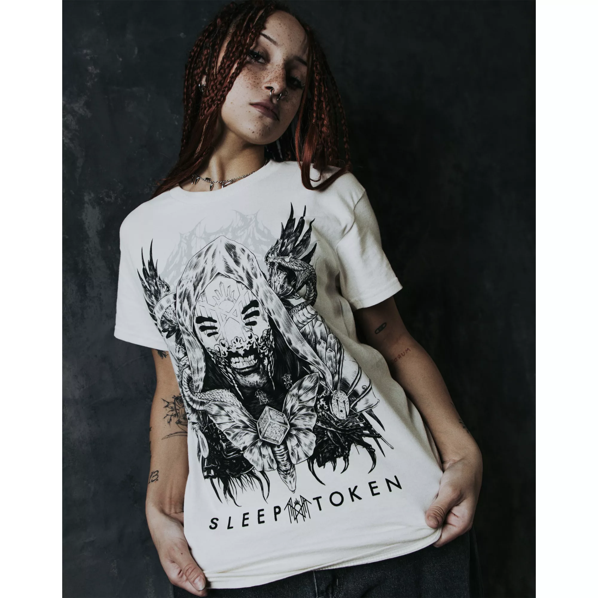 Sleep Token Tour Serpent T Shirt at Spencer's
