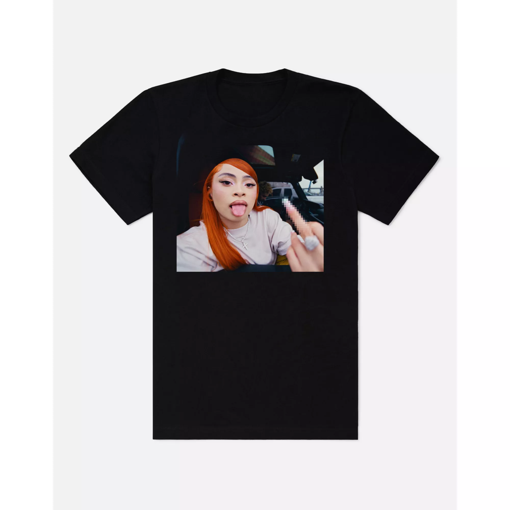 Ice Spice Finger T Shirt at Spencer's