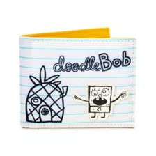 DoodleBob Rubber Bifold Wallet - SpongeBob SquarePants at Spencer's
