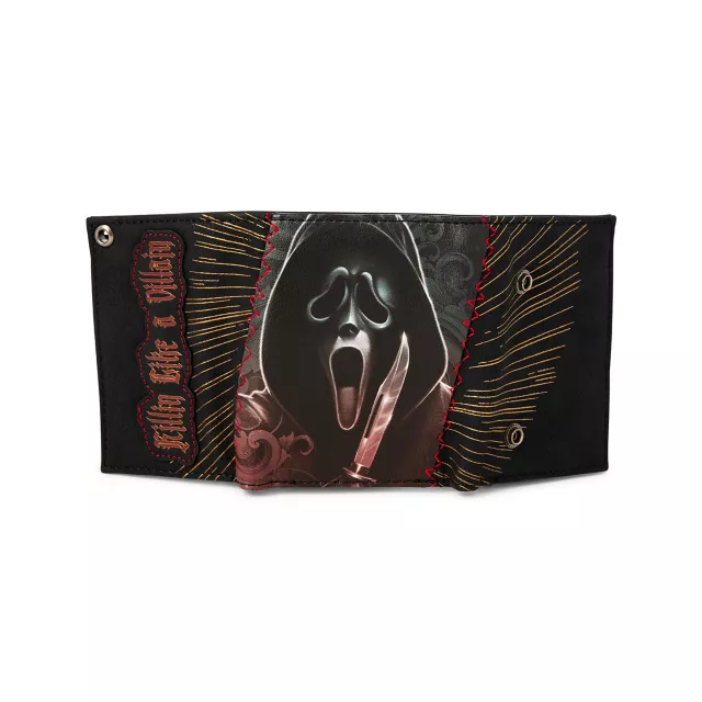 Ghost Face Killing Like A Villain Chain Wallet at Spencer's