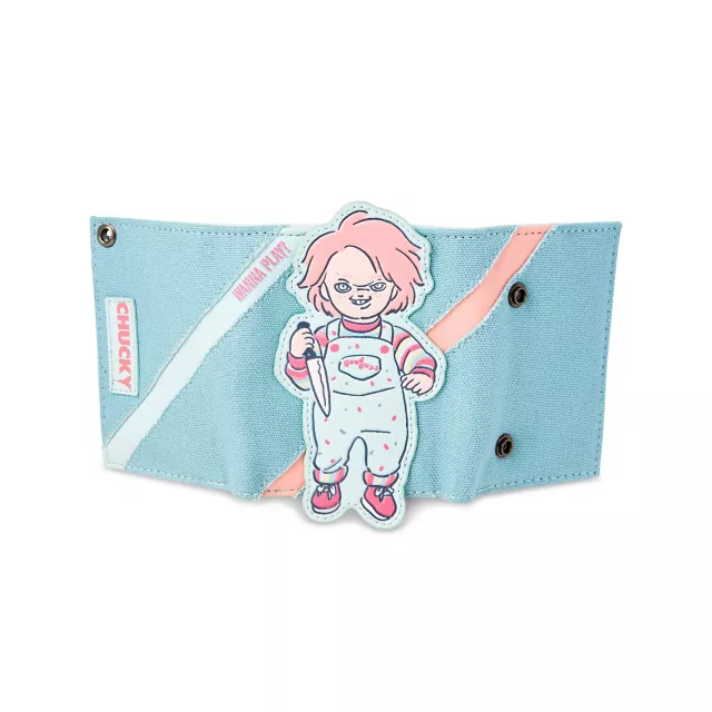 Chucky Knife Pastel Chain Wallet at Spencer's