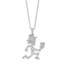 CZ Hatchet Man Chain Necklace - Insane Clown Posse at Spencer's