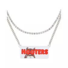 Hooters Rhinestone Owl Necklace at Spencer's
