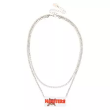 Hooters Rhinestone Owl Necklace at Spencer's