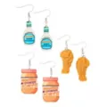 Multi-Pack Hooters Dangle Earrings - 3 Pair at Spencer's