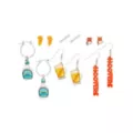 Multi-Pack Hooters Icons Assorted Earrings - 6 Pair at Spencer's