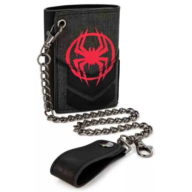 Spider-Man: Across the Spider-Verse Miles Symbol Chain Wallet at Spencer's