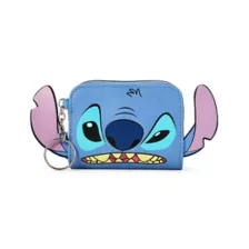 Stitch 3D Face Zip Wallet - Lilo & Stitch at Spencer's