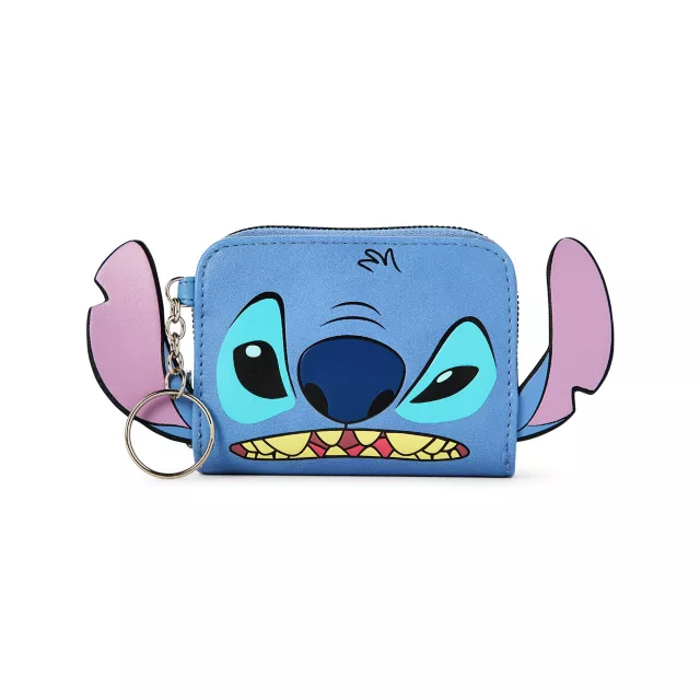 Stitch 3D Face Zip Wallet - Lilo & Stitch at Spencer's