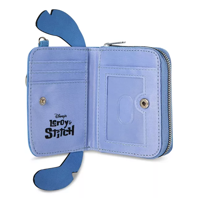 Stitch 3D Face Zip Wallet - Lilo & Stitch at Spencer's
