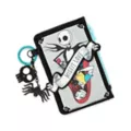 The Nightmare Before Christmas Misfit Love Zipper Wallet at Spencer's