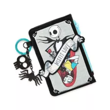 The Nightmare Before Christmas Misfit Love Zipper Wallet at Spencer's