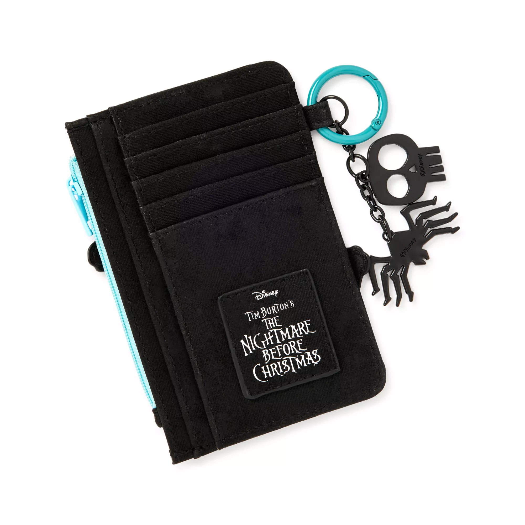 The Nightmare Before Christmas Misfit Love Zipper Wallet at Spencer's