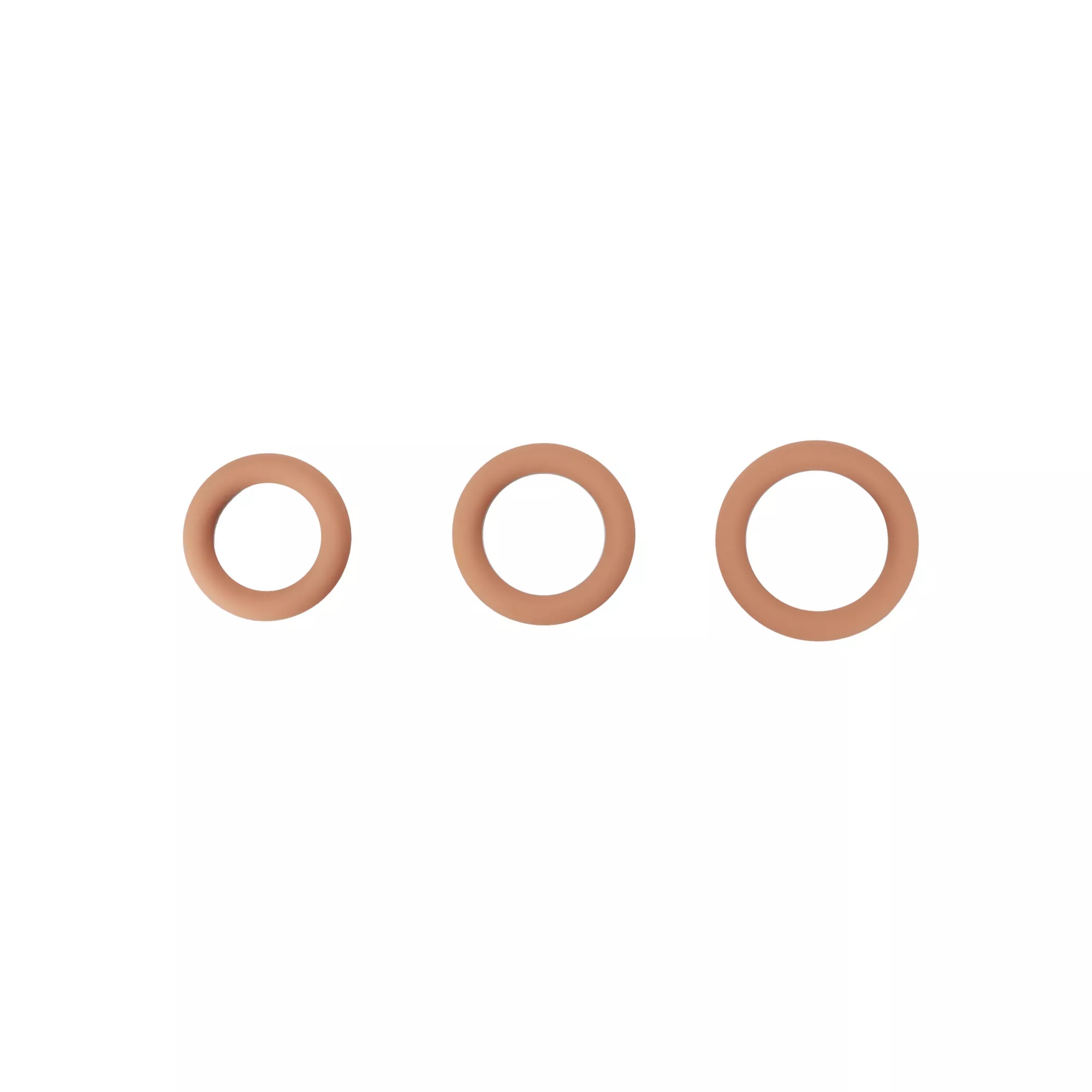 Jock Tan Silicone Cock Ring Set