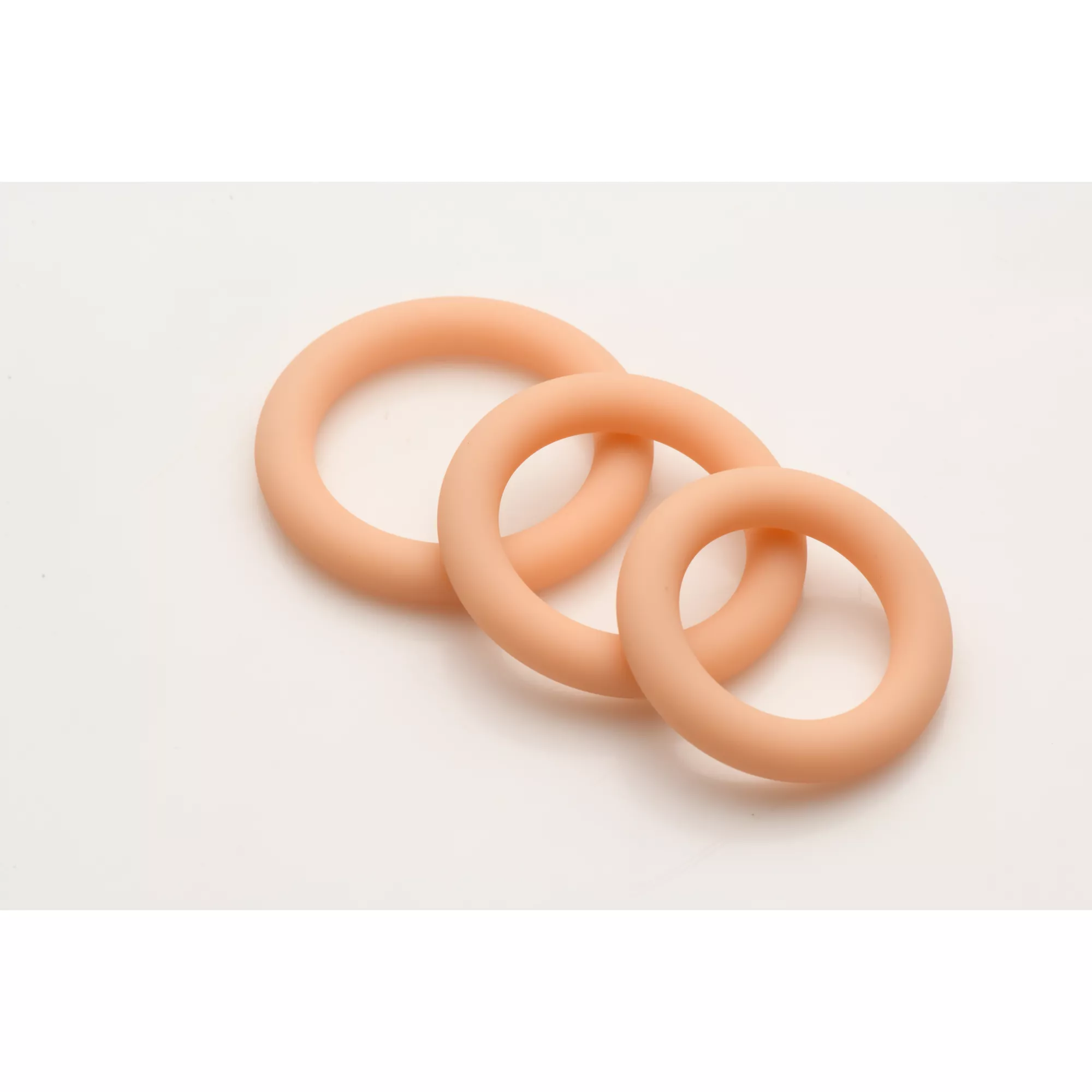 Jock Tan Silicone Cock Ring Set at Spencer's
