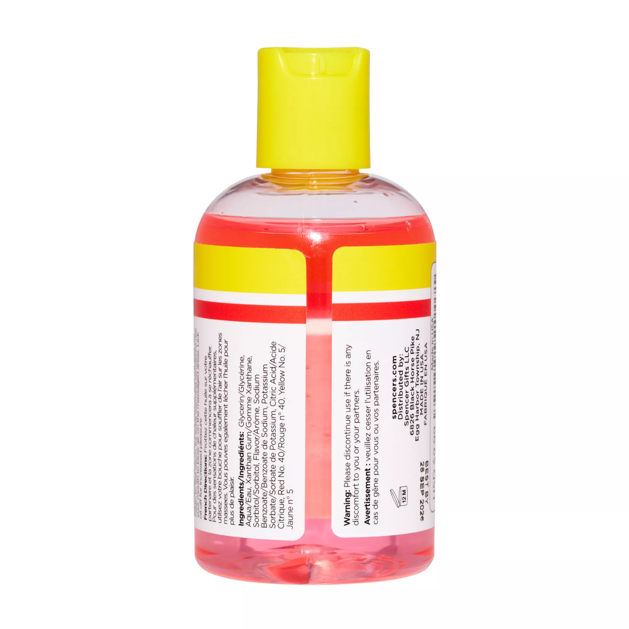 Passion Fruit Punch Flavored Lickable Warming Massage Oil 4 oz. - good D at Spencer's