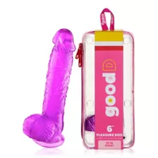 Va Va Violet Suction Cup Dildo with Balls 6 Inch – good D at Spencer's