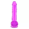 Va Va Violet Suction Cup Dildo with Balls 6 Inch – good D at Spencer's