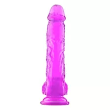 Va Va Violet Suction Cup Dildo with Balls 6 Inch – good D at Spencer's
