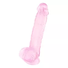 Bubble Gum Suction Cup Dildo with Balls 6 Inch – good D at Spencer's