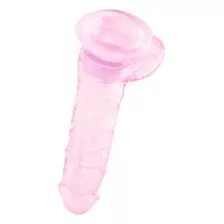 Bubble Gum Suction Cup Dildo with Balls 6 Inch – good D at Spencer's
