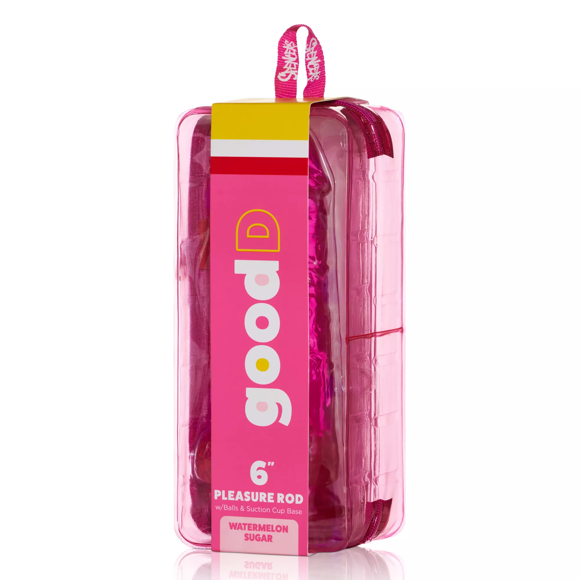 Watermelon Sugar Suction Cup Dildo with Balls 6 Inch – good D at Spencer's