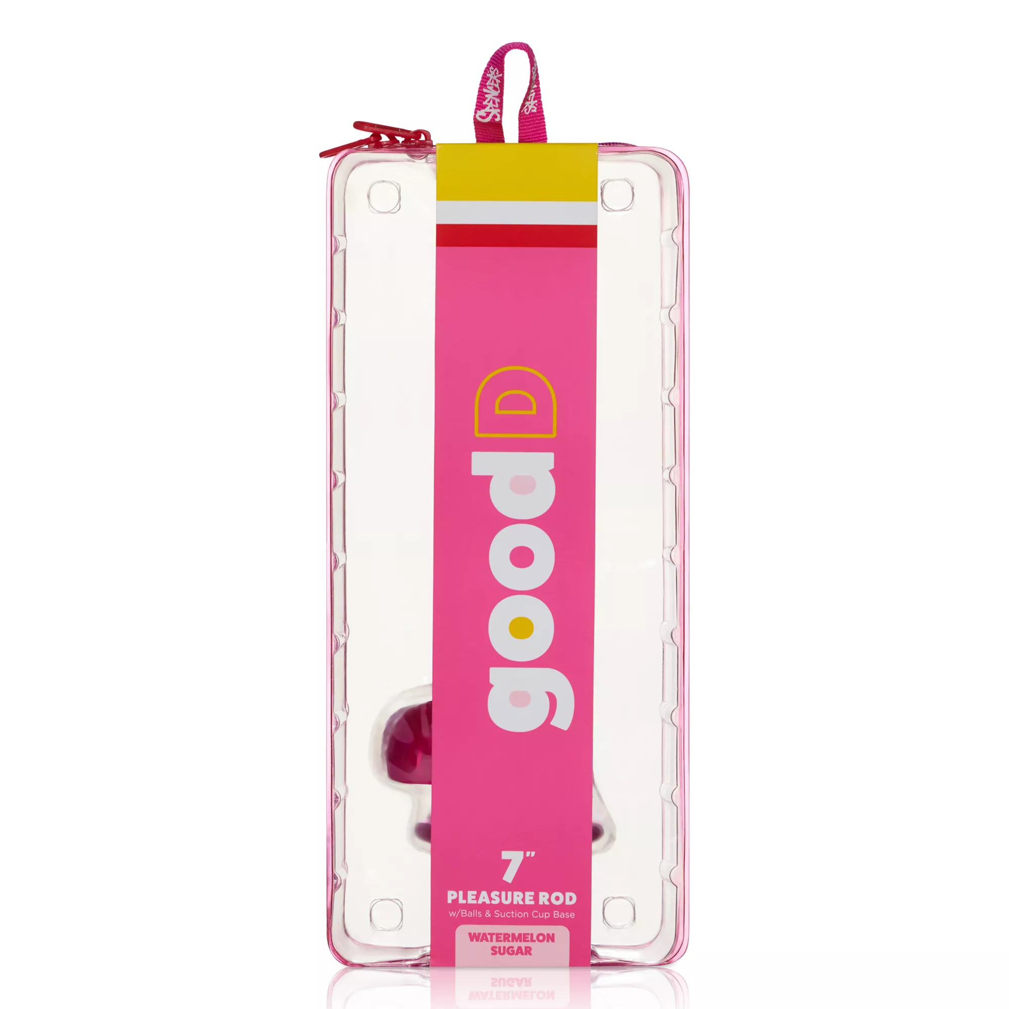 Watermelon Sugar Suction Cup Dildo with Balls 7 Inch – good D at Spencer's