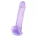 Violet Vixen Suction Cup Dildo with Balls 7 Inch – good D at Spencer's